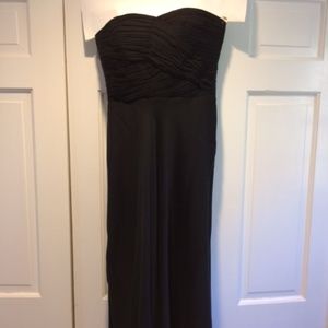 Ralph Lauren Strapless Black Cocktail Dress